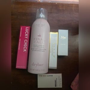 Lot Of 5 Unused Makeup Brow Mix Drybar Lucky Mischo Farah